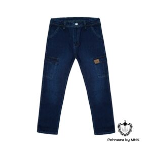 Dark Blue 6 Pocket Jeans